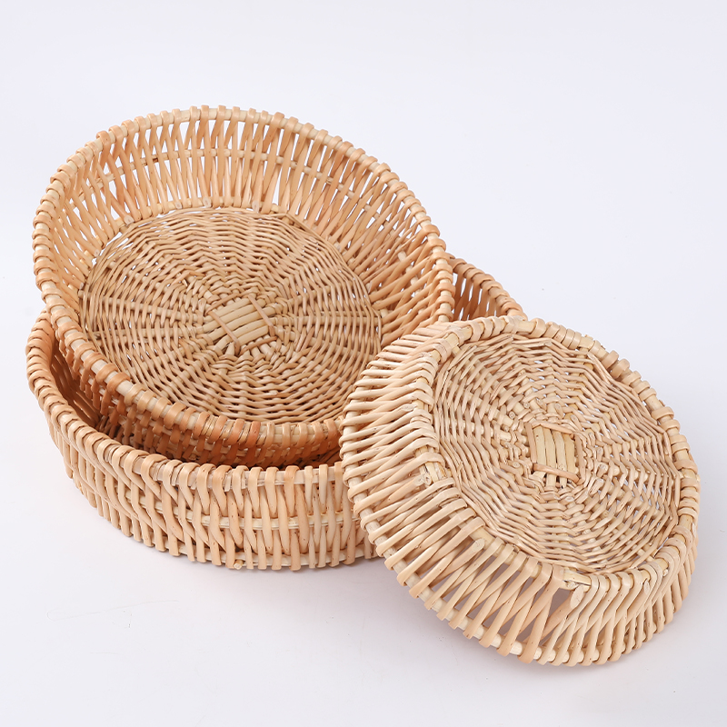 Discount Hand Storage Wicker Vegetable Woven Basket