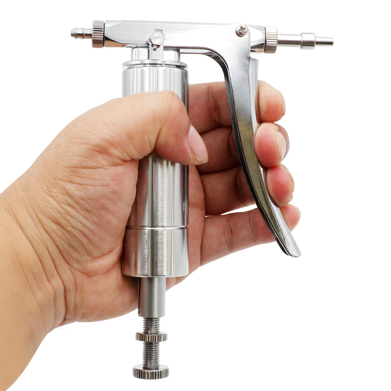 1ml Automatic K-Type Veterinary Syringe Stainless Steel Vaccine Injection Gun Continuous Injector Tools for Sale
