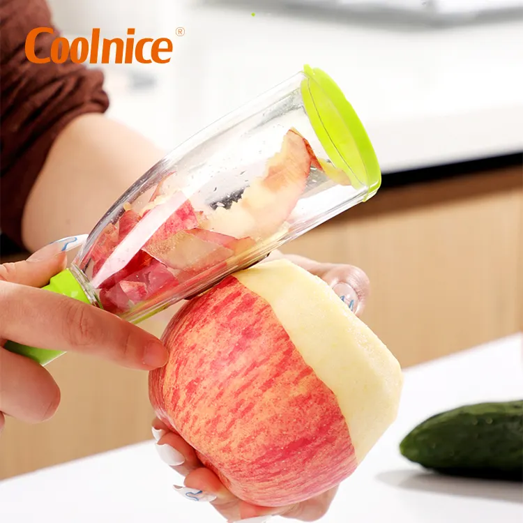 Coolnice storable fruit vegetable peeler 3 in1 potato peeler vegetable slicer kitchen accessories