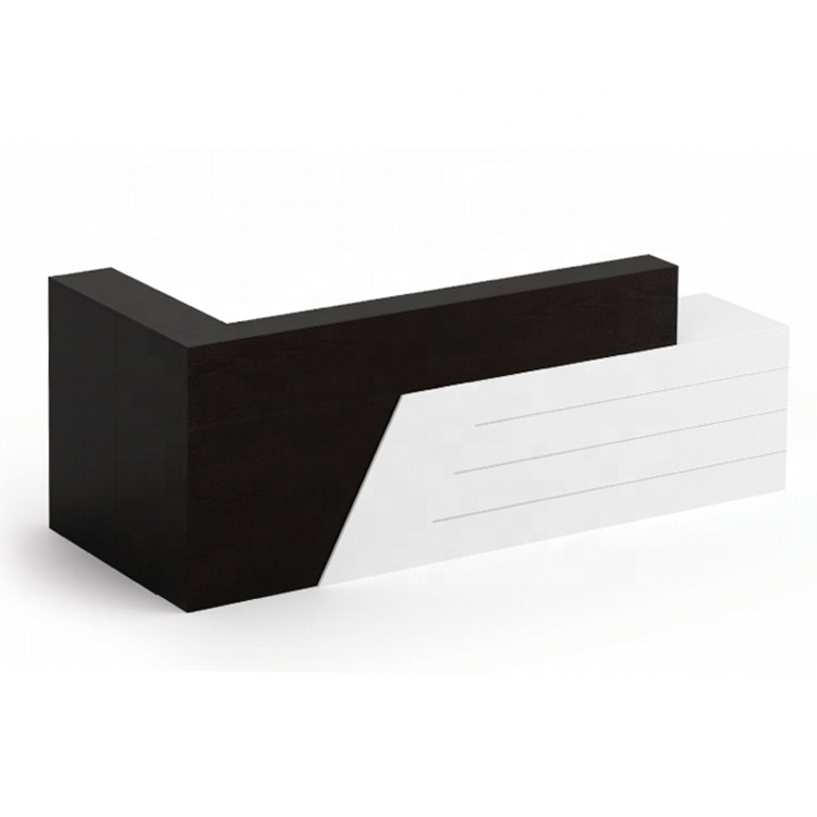 Commercial Office L Shaped Beauty Salon Reception Counter Front Desk