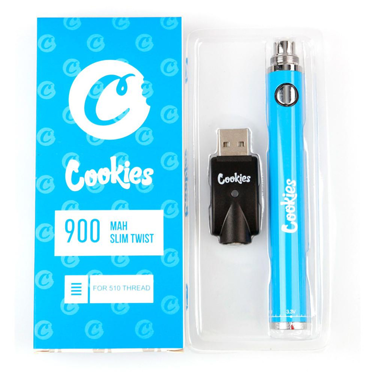 Оптовая продажа, самая популярная батарея cbd 900mah 510 thread vape, батарея для печенья по самой низкой цене