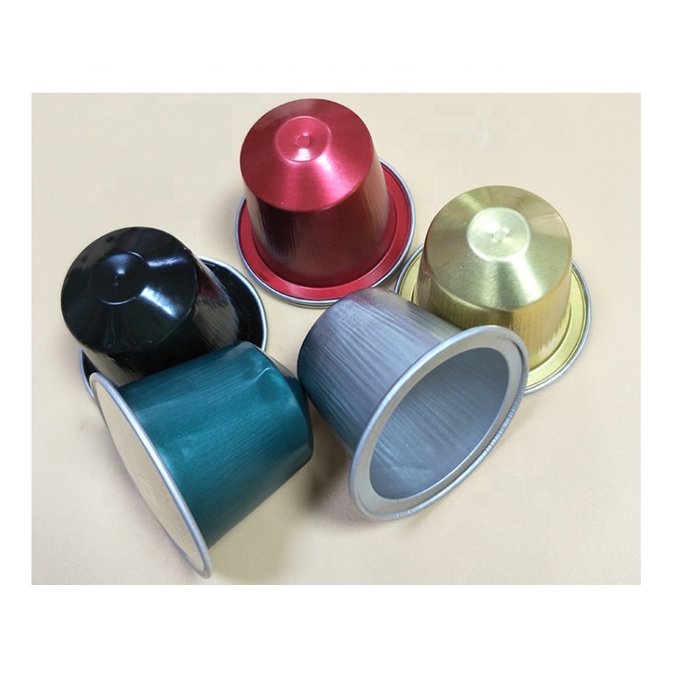 Новый продукт nespresso кофе капсула розлива кофе капсулы алюминия