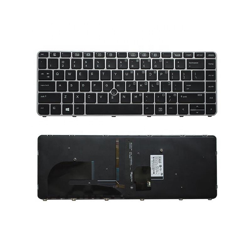 Совершенно новая клавиатура для ноутбука HP Elitebook 840 G3 848 G3 745 G3 с подсветкой