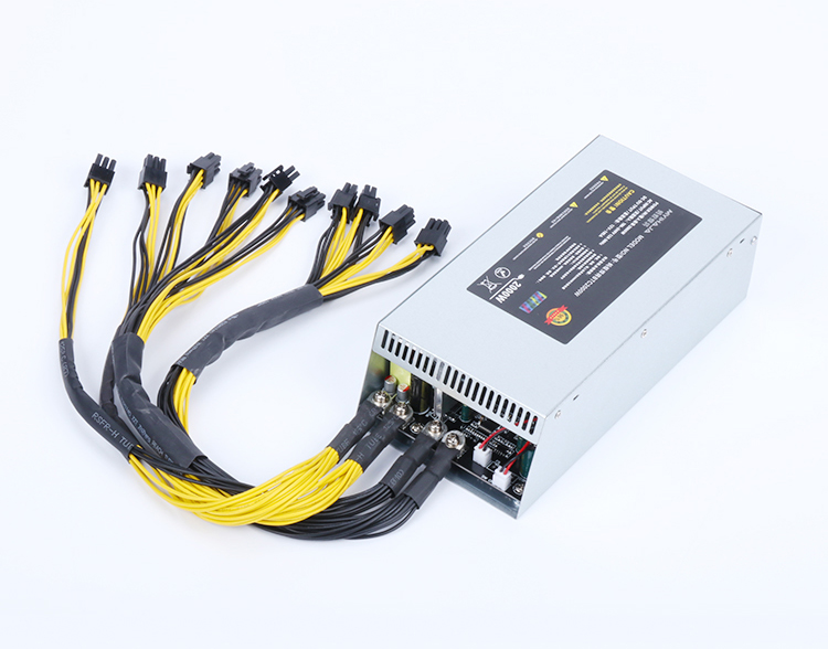 High Efficiency Mining Power Supply 3000W 2500W 1800W 1600W For ETH Ethereum mining rig Miner