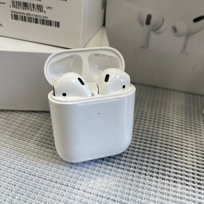 Оригинальные наушники с логотипом 1:1 Gen 2 1536u 1536 GPS reгрива Air 2 Pods Apple Air2, TWS BT 5,1, беспроводные наушники для Aipods 2