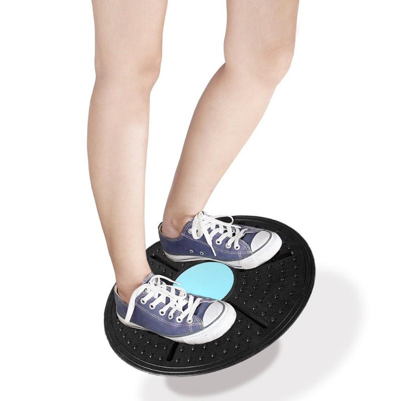 Accpet Customization Gym Waist Twisting Exerciser 360 Degree Rotatable Fitness Balance Board Brown Box 20 Sets Blue, Yellow 35cm