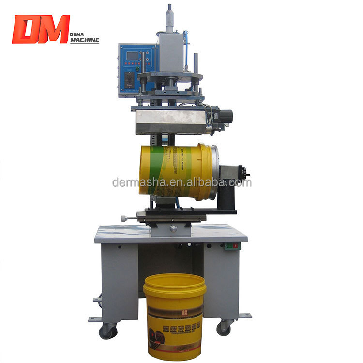 DM-5BC Combo Multifunctional Plastic Bucket Semi Auto Heat Transfer Screen Printing Machine Suppliers