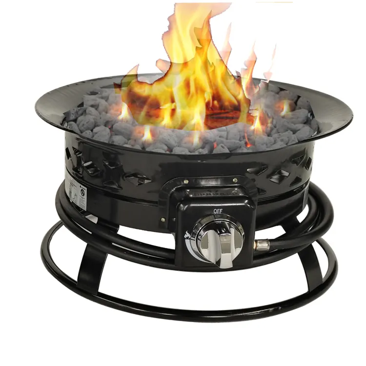 19 inch Portable Propane gas fire pit Outland Firebowl 58,000 BTU