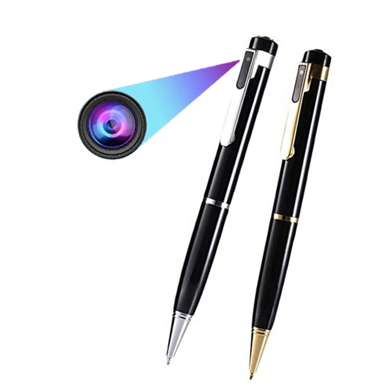 Hot Sell Full HD silver black pen 1920*1080 Video recording mini security hd hidden mini camera pen