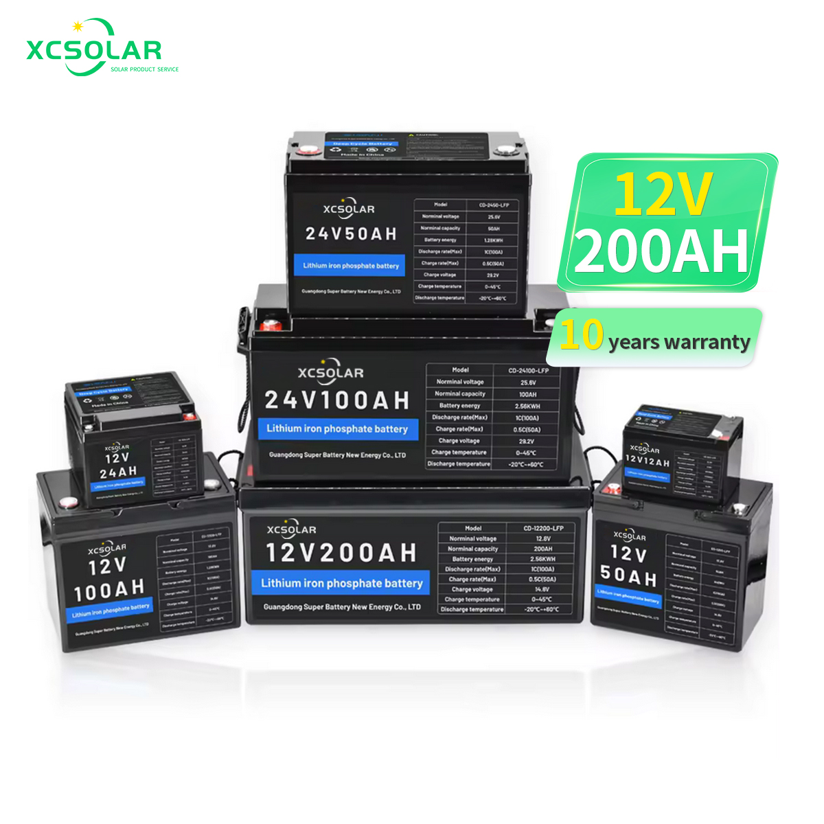 OEM Smart Bms Bluetooth Home Camping Solar Energy Storage 12v 12.8v 24V 25.6v 100ah Lifepo4 Lithium Battery Pack Storage//