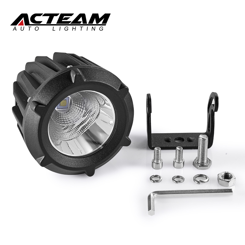 Acteam 4 дюйма moto огни поворота водить мотоцикл Противотуманные фары led вспомогательный индикатор в байкерском стиле