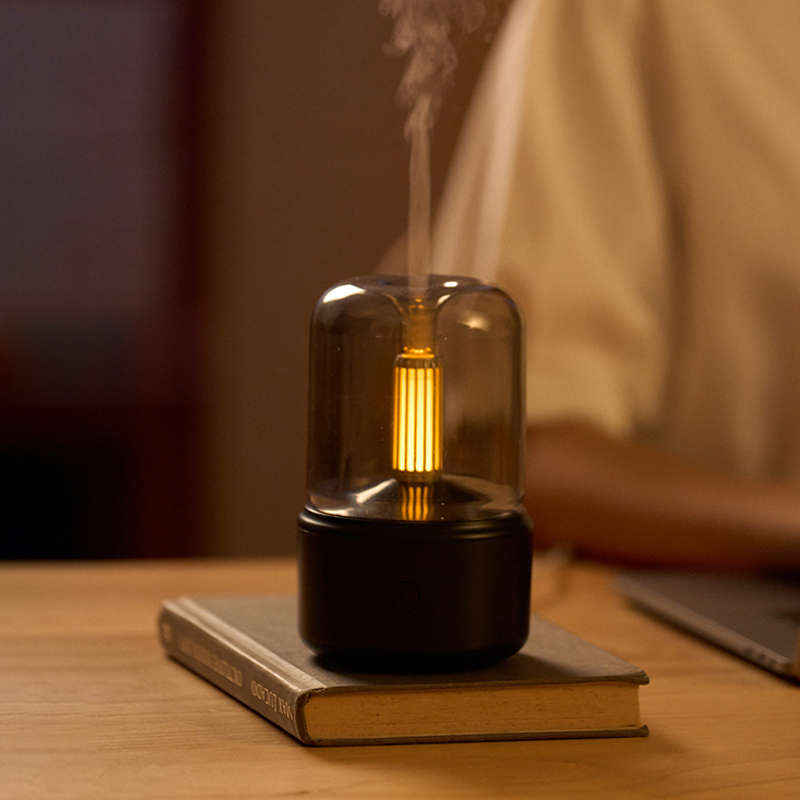 2023 popular custom logo best aromatic oil aroma diffuser ultrasonic humidifier aroma diffuser with mood light