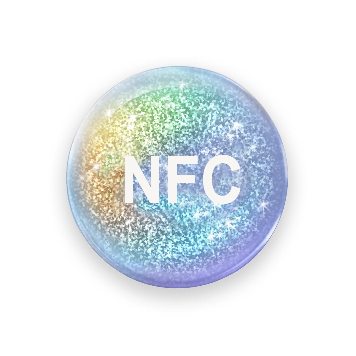 Наклейка NFC для соцсети, тег для чехла телефона, водонепроницаемая эпоксидная наклейка NFC, цифровая визитная карточка