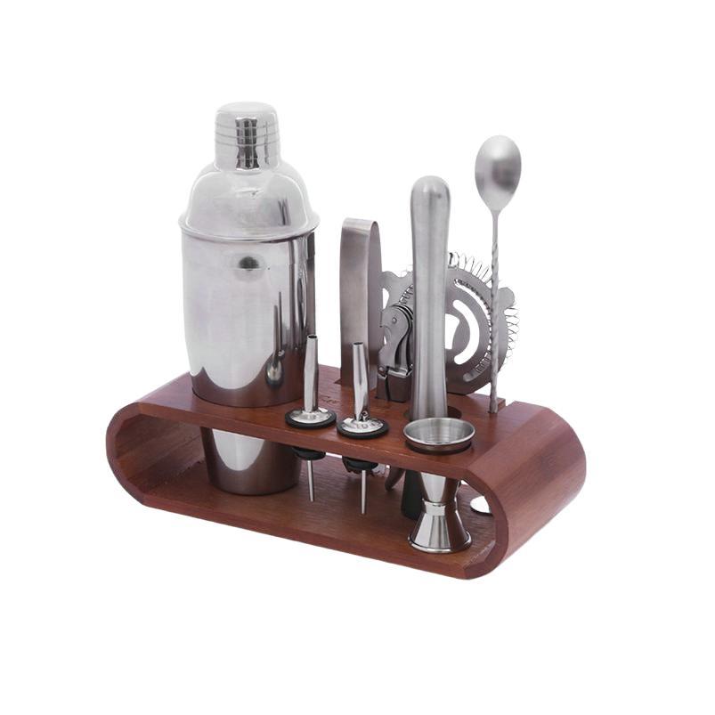 Cocktail Shaker Set Shakers Bartending Cocktail Stainless Steel Insulated Bar Kit Mixer Set Metal Rose Gold Bar Tool Barware Set