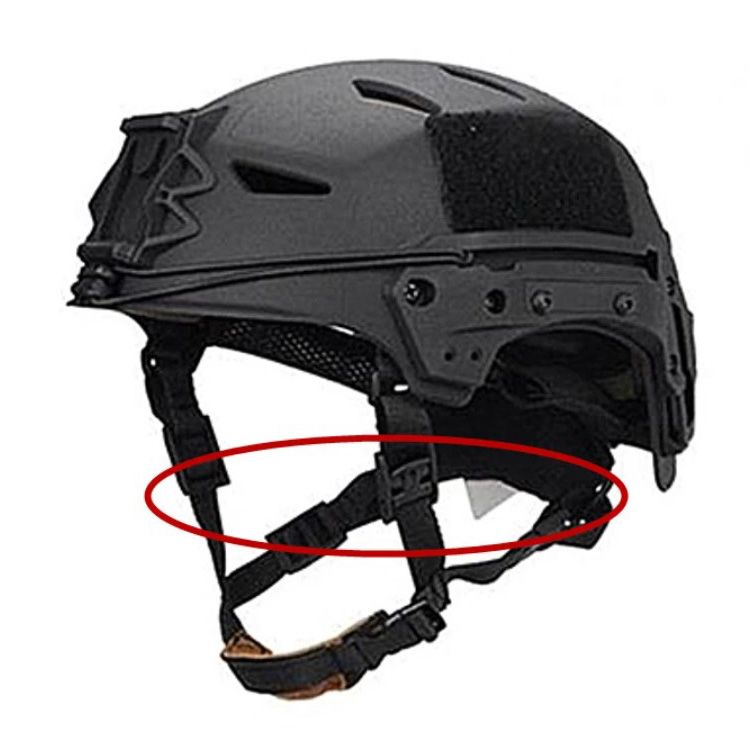 Tactico Fast Casco Mich 2000 Militar Balistico Aramida Pe Nivel 3 4 Iiia Accesorios Wendy Tactical Safety Helmet Chin Strap