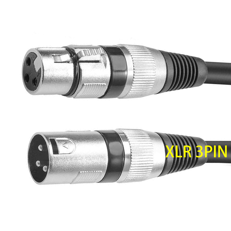Водонепроницаемый Микрофон xlr адаптер 24v dc power микрофонный разъем спикер аудио кабель studio 3 pin типа «папа» Для женщин микрофон