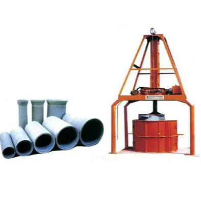 High efficiency vertical extrusion concrete drainage pipeline manufacturing machine