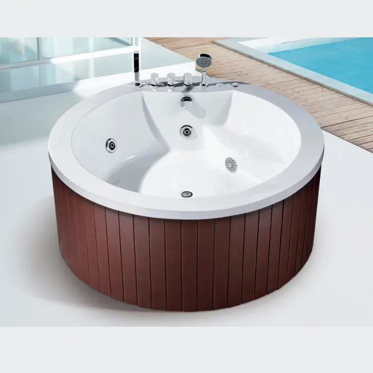 Spa Tub For Sale Factory Price Family Use Outdoor Massage Spa Round Hot Tub