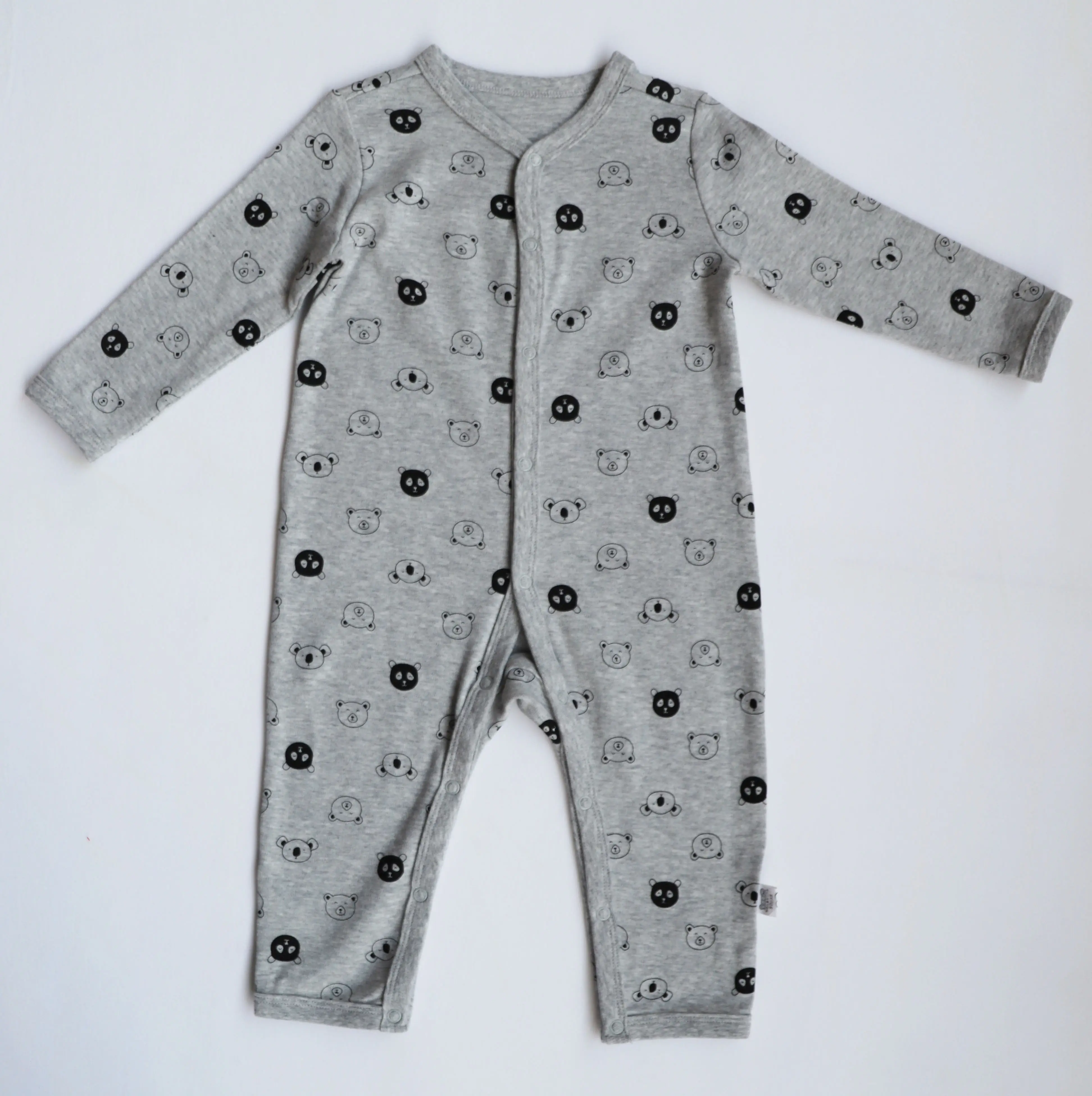 Comfortable Cotton Winter Toddler Boutique Long Sleeve Clothes Baby Romper Onsie