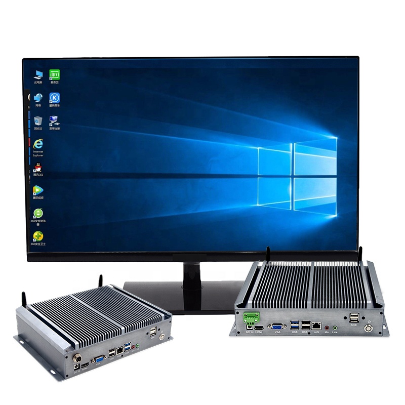 Oem Дешевый ЦП core j4125 i5 i7 nuc система linux Все в одном компьютерный игровой Карманный ПК мини-компьютер Win настольный мини-ПК