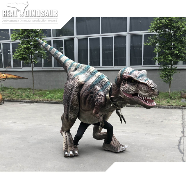 Реалистичная ходьба с T-Rex костюм динозавра