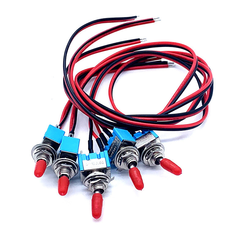 Mini 12v 5246mab латунный водонепроницаемый переключатель