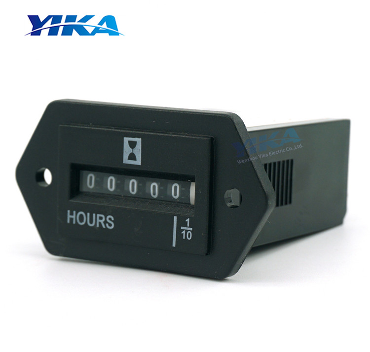 YIKA SYS-1 Высокое качество 12 вольт дневного механический счетчик моточасов для генератора