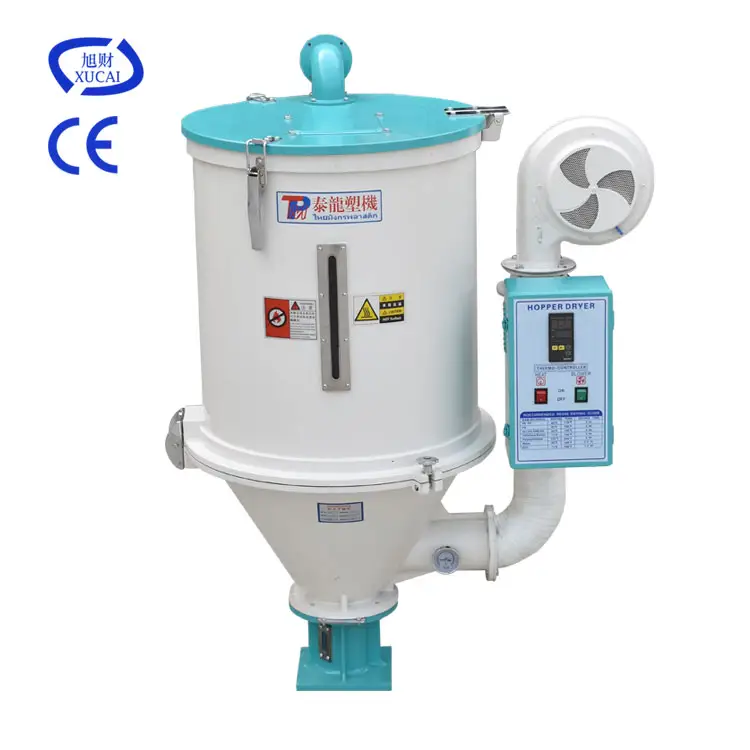 Hot air heater resin plastic dryer 50kg plastic hopper dryer price