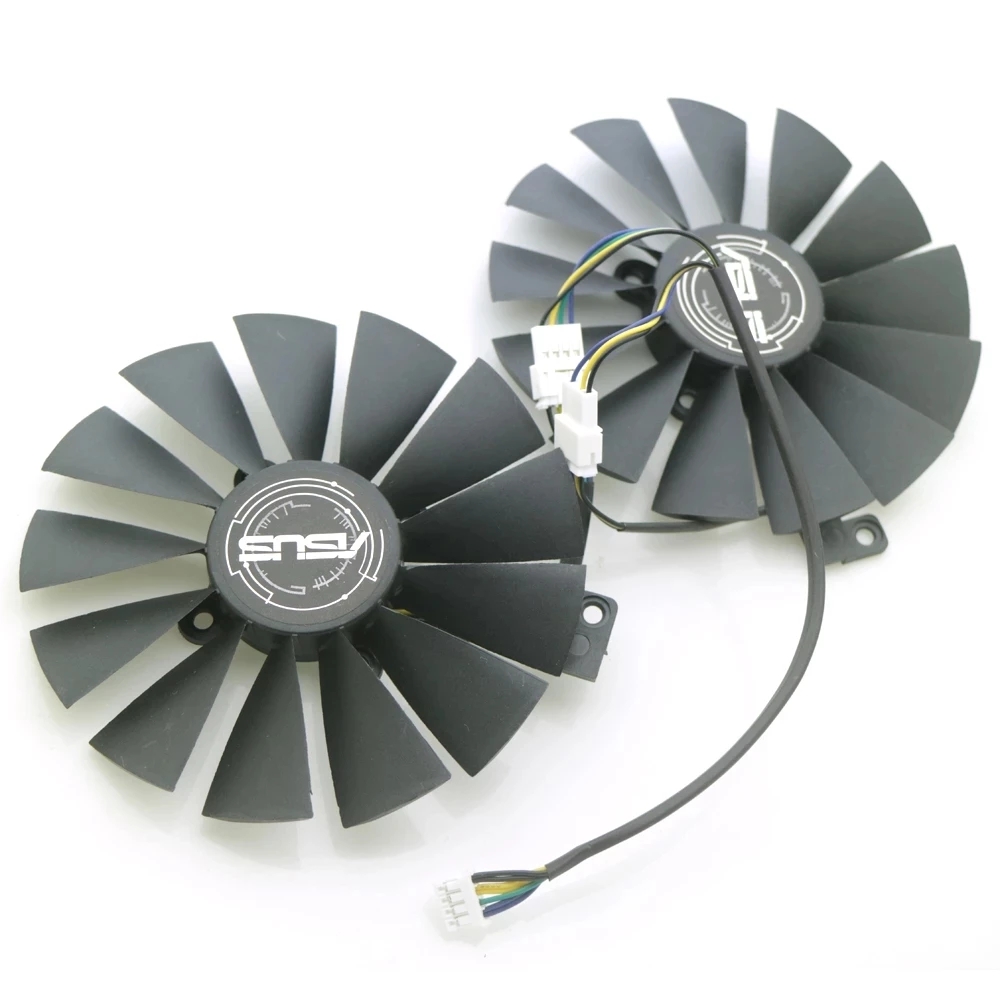 T129215SM 12V 0.25AMP 95 мм GPU вентилятор для ASUS STRIX RX570 RX580 GTX1050Ti GPU P104-100 4G Видеокарта кулер вентилятор охлаждения