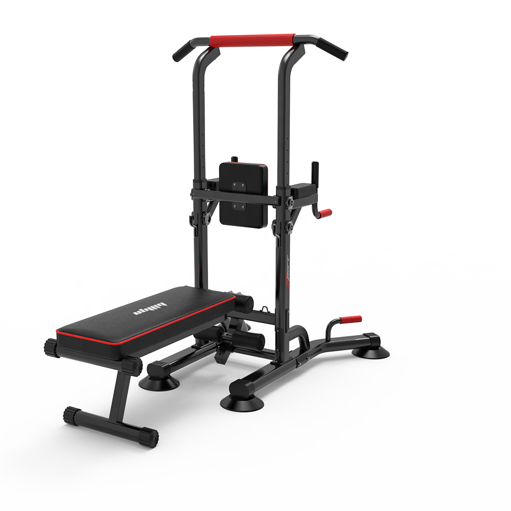 SOUING Power Tower Dip Station Pull Up Bar для дома, тренажерного зала, стенды для силовых тренировок, тренировочное оборудование