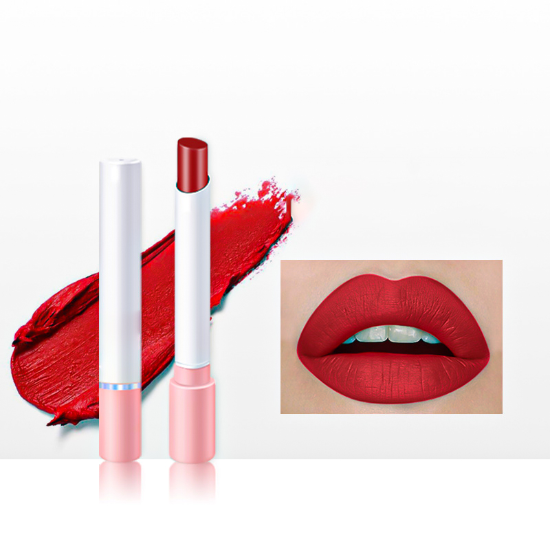 Creative Cigarette Lipstick Tube Round Plastic Packaging Tube Cosmetic High Quality Custom Empty Lipstick Tube