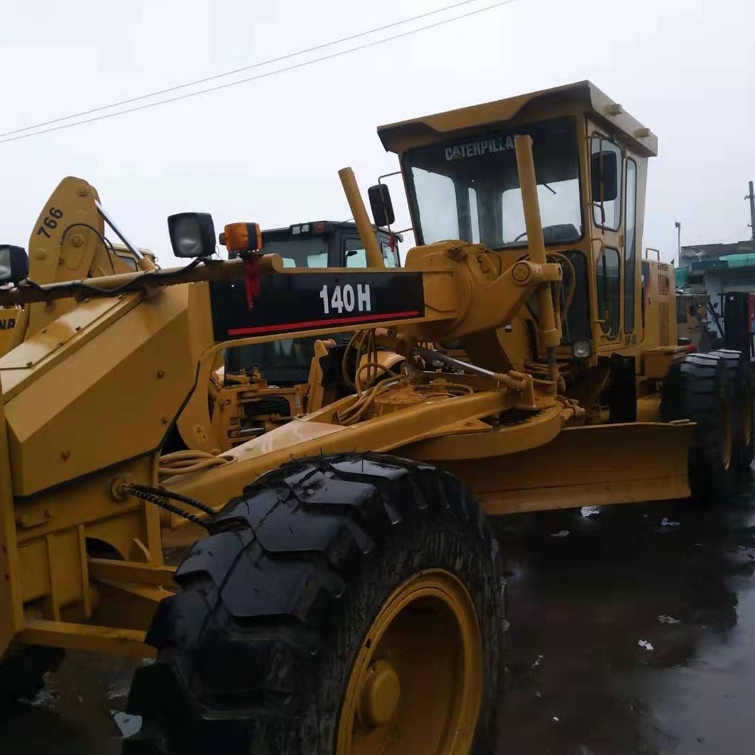 Автогрейдер известного японского бренда Caterpillar б/у 140H, дорожное строительное оборудование, автогрейдеры cat для продажи