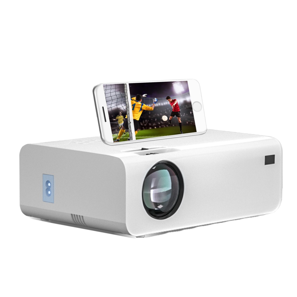 Mini Projector 5000 Lumen 1080P WiFi 3D HD LED Mobile Phone Wireless Display Cinema Play Game Video Beamer Home Theater