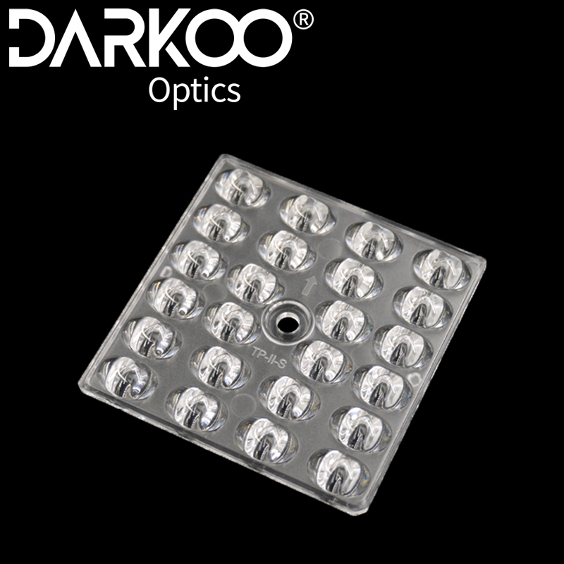 streetlight led lens smd 3030 led 24 in 1 lens array