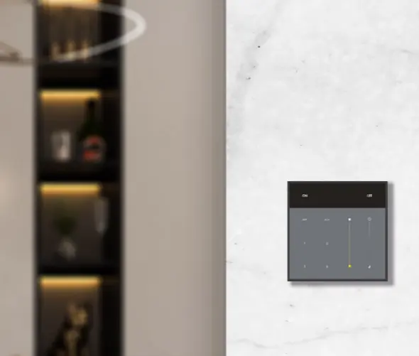 Factory Direct Wholesale Dimming Color WiFi Wall Switch tuya 4 button scene wifi light wall switches Indoor