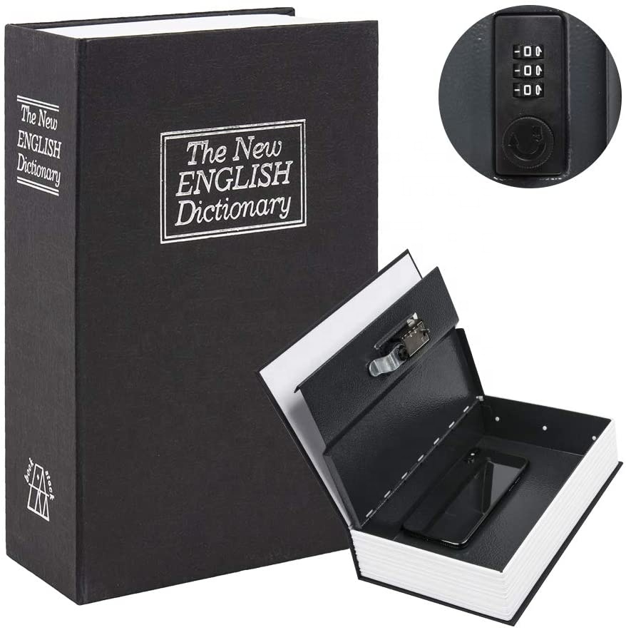 Safewell, персонализированная книга для дома Caja Fuerte Libro Secret, книга для хранения