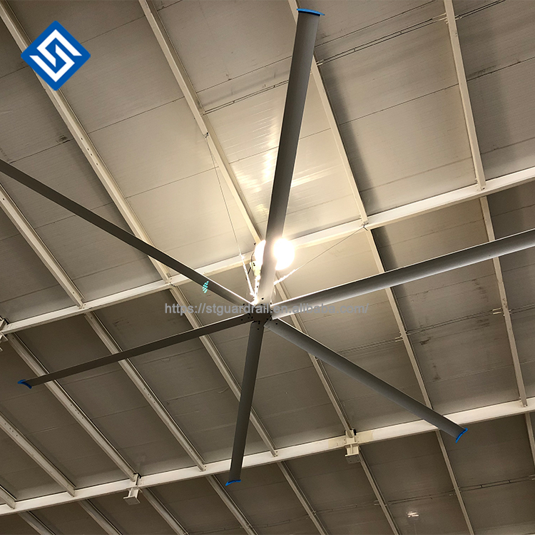 Italy bldc hvls fan industrial ceiling exhaust fans