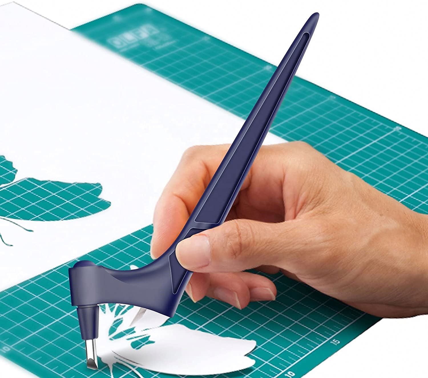 360 Degree Craft Cutting Tools Stainless Steel Knives Gyro Cutter Tool Precision Art Knife