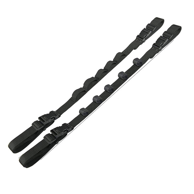 Fishing Rod Carrier In The Car Roof Rod Holder Belt Strap with Tie Suspenders Wrap Fishing Accessories Tackle