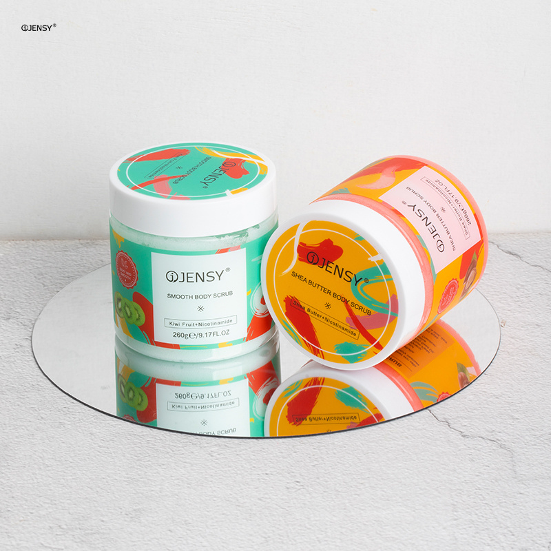 coffee exfoliating whitening brightening natural organic wholesale private label sugar custom lemon oem shea butter body scrub