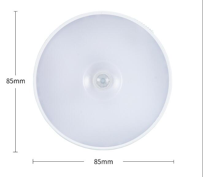 body induction headlamp LED led sensor night light 2-stage adjustable circular lamp for light induction range meter