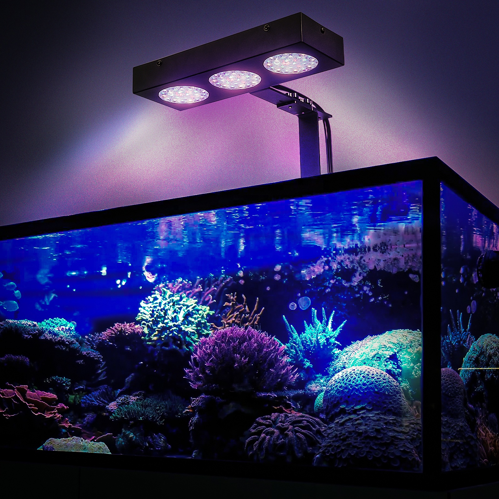 Uv Marine Reef Led Aquarium Plant Lights Fish Tank Lamp For Saltwater Aquarium