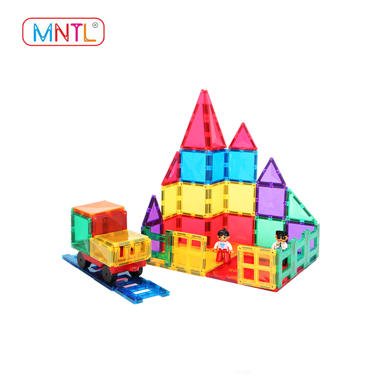 MNTL-56Pcs 2019 Новая игрушка стволовых комплект развивающие игрушки Монтессори лучший Магнитная игрушка