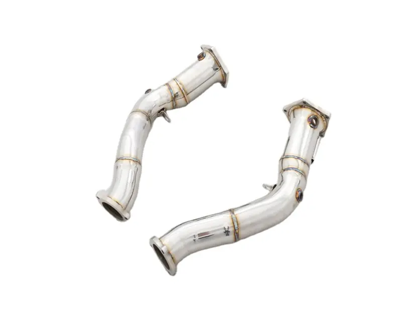 For Porsche Cayenne 958 4.8T Car Parts Exhaust Turbo Header Decat Downpipe