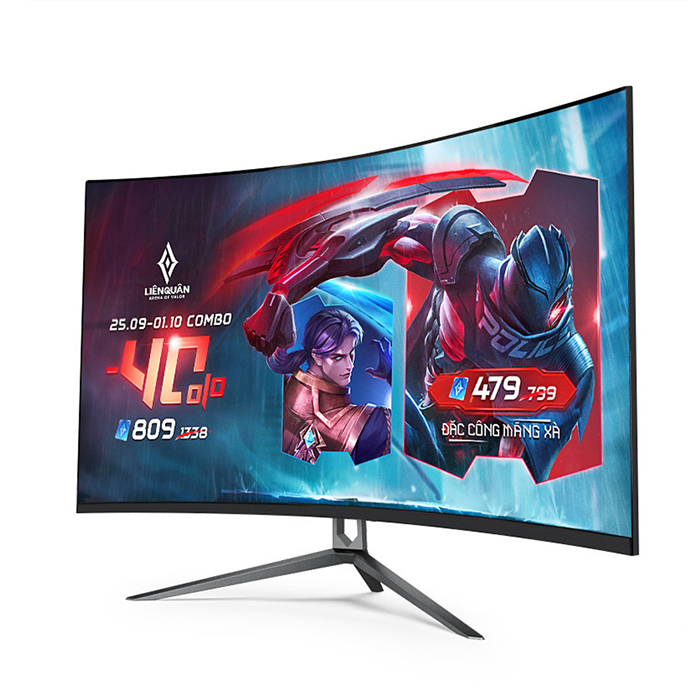 СВЕТОДИОДНЫЙ изогнутый игровой монитор ips 32 дюйма 27 дюймов 144 Гц