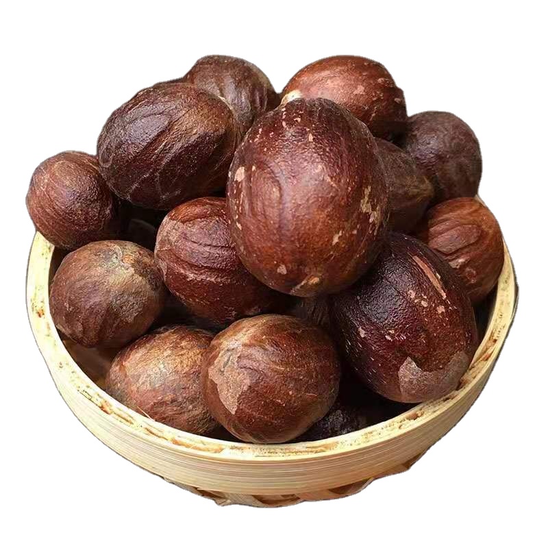 China leading spices supplier wholesales high-quality natural spices whole nutmeg in shell Nutmeg with shell best whole nutmeg
