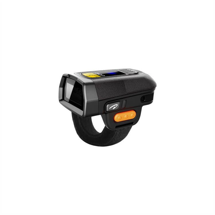 Беспроводной сканер штрих-кода Urovo R70 2D BT, 1000 мАч, USB, портативный переносной мини-считыватель штрих-кода на палец с сканером Zebra SE2707