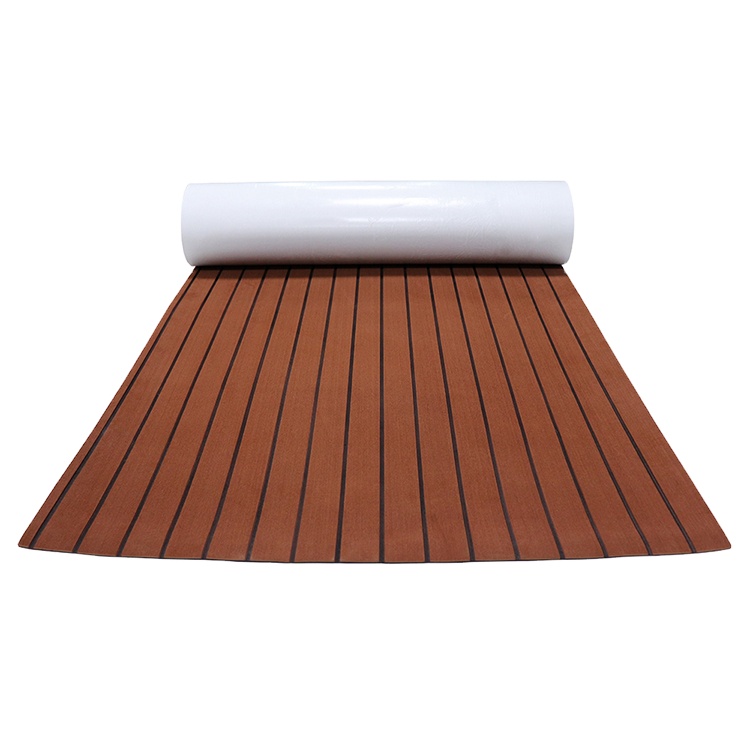 Melors Foam Flooring For Boats Faux Teak Floor Deck Mats Boat Marine Synthetic Decking Waterproof Sheet Material Eva