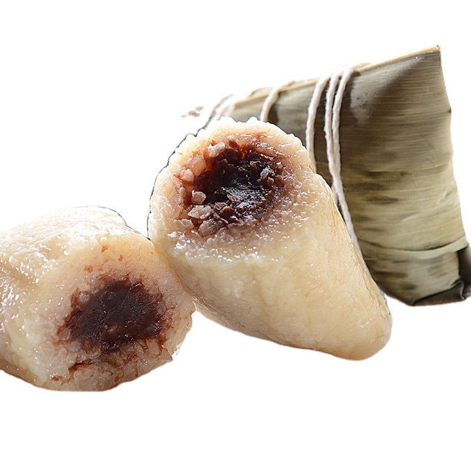 Замороженная клейкая рисовая вареница, сладкая пшеничная мука Zongzi dimsum