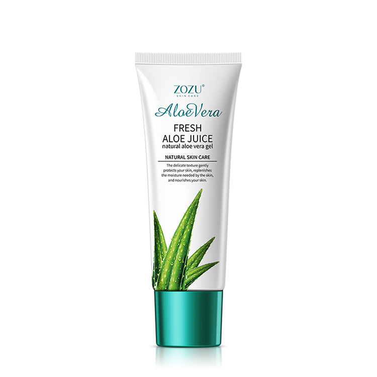 Cosemetics Manufacturer fresh aloe juice hydrating soothing thin texture aloe vera gel for face skin care